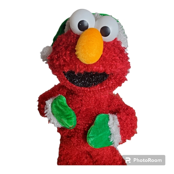 ELMO SESAME STREET LIGHT UP 18 “ CHRISTMAS FIGURE - Picture 8 of 10